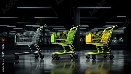 Shopping Carts from Major Shopping Mall Retailers