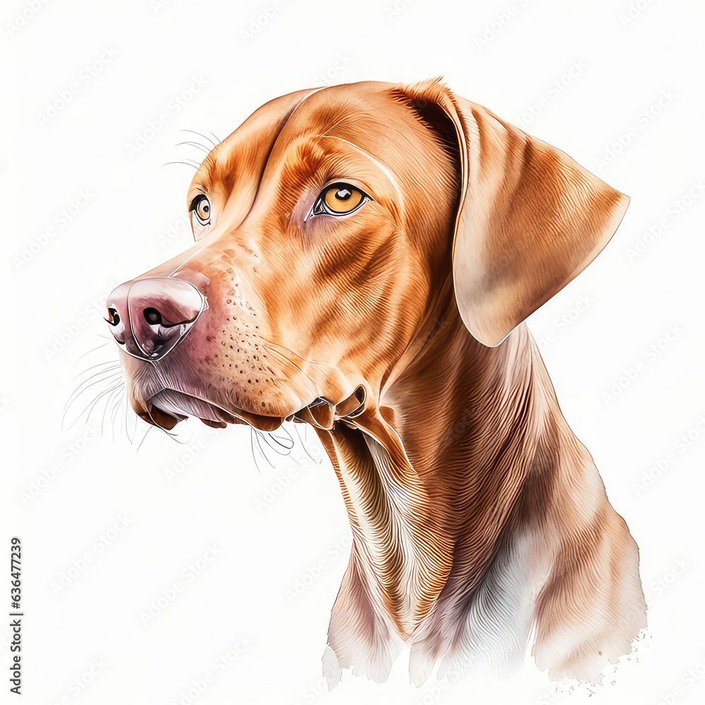 custom made wallpaper toronto digitalportrait of a dachshund