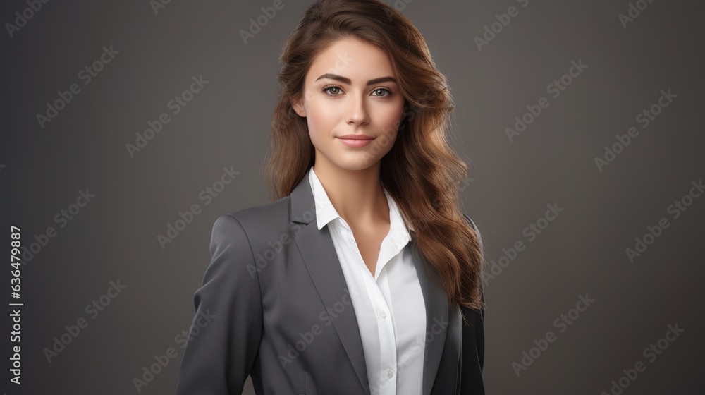 executive and portrait of a woman with arms crossed for business. Smile, happy and corporate employee with confidence executive and portrait of a woman with arms crossed for business. Smile, happy and corporate employee with confidence