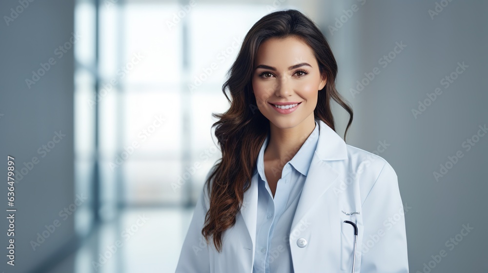 Smile doctor, surgeon, and medical therapist operating in hospital or clinic for medical insurance, wellness, and medicine. Portrait of a cheerful woman, a healthcare expert. Smile doctor, surgeon, and medical therapist operating in hospital or clinic for medical insurance, wellness, and medicine. Portrait of a cheerful woman, a healthcare expert.