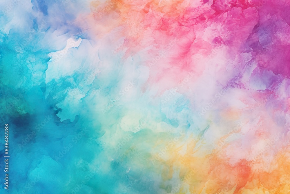Abstract watercolor paint background colorful grunge texture for background, banner  | Generative AI
