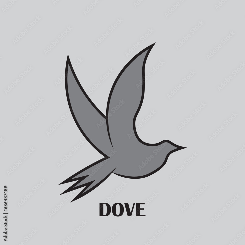 Fototapeta premium dove of peace symbol