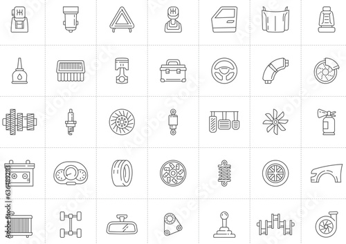 Soft Icon Mechanic Set