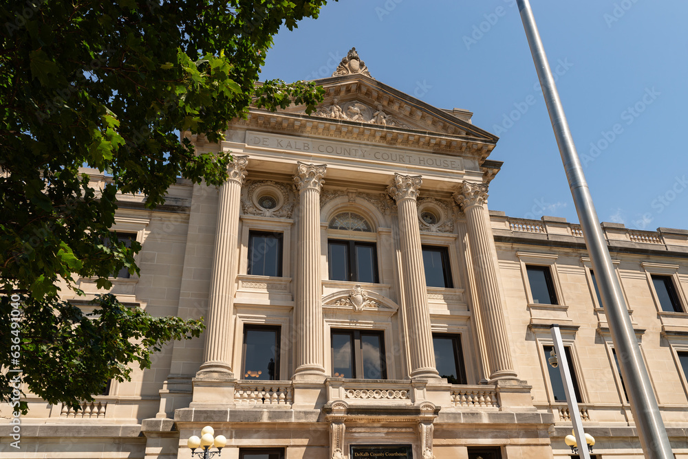 Fototapeta premium DeKalb County Courthouse.