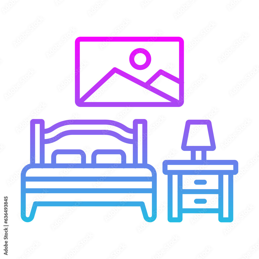 Bedroom Icon Bedroom Icon