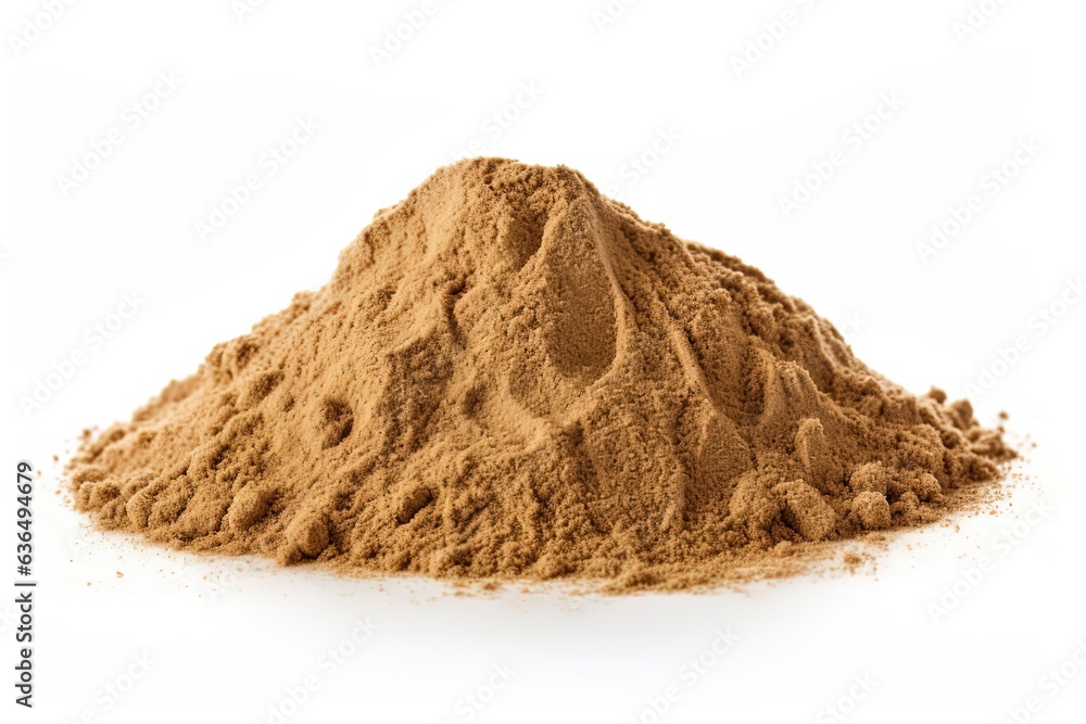 Sand isolated On White Sand isolated On White