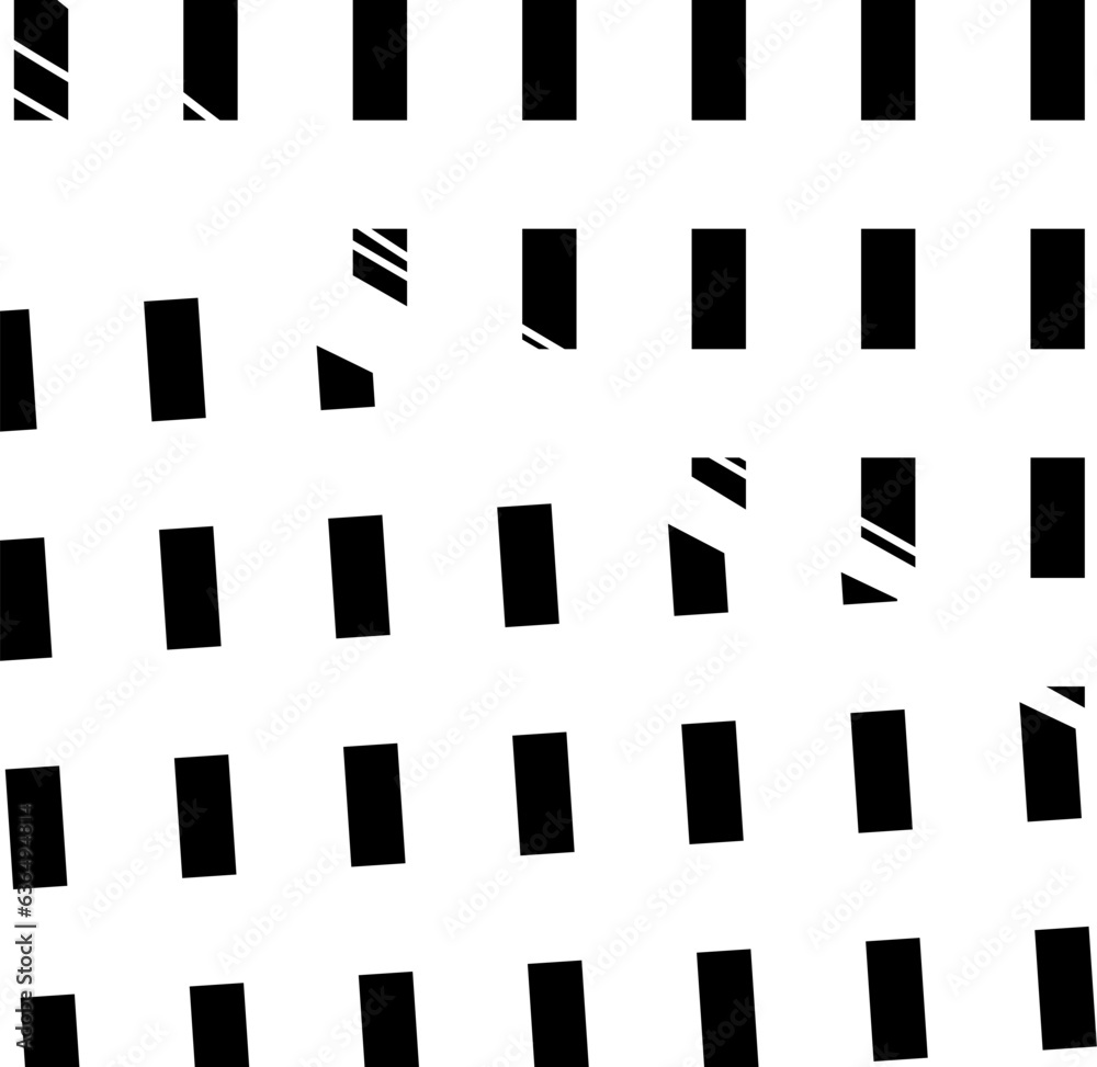 The Jagged Rectangles Are Arranged In Rows But Some Of Them Seem To the-jagged-rectangles-are-arranged-in-rows-but-some-of-them-seem-to