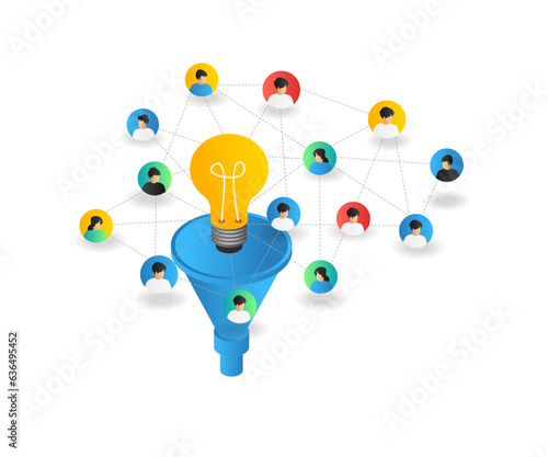 Filter ideas from multiple teams