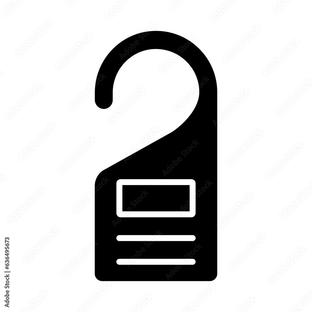 Door Hanger Icon Door Hanger Icon