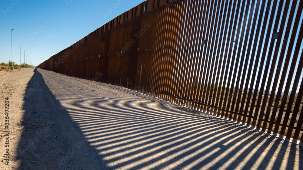 United States-Mexico Border Wall | Organ Pipe Cactus National Monument, Arizona, USA