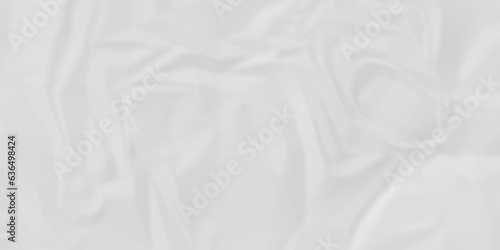 White crumple paper wrinkled poster template ,blank glued creased paper texture background. white paper crumled backdrop background. used for cardboard and clarkboard.