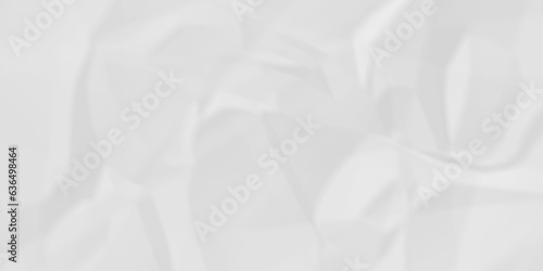 White crumple paper wrinkled poster template ,blank glued creased paper texture background. white paper crumled backdrop background. used for cardboard and clarkboard.