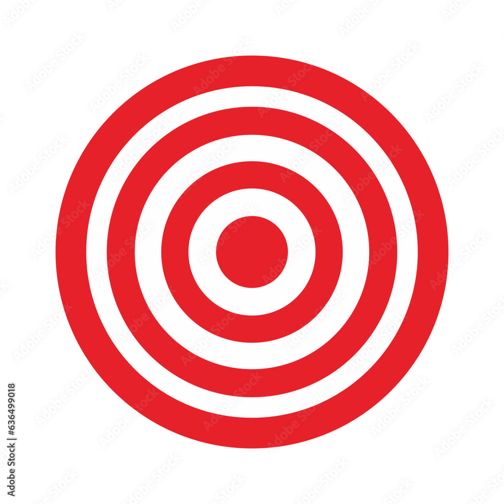 Target Icon vector symbol illustration
