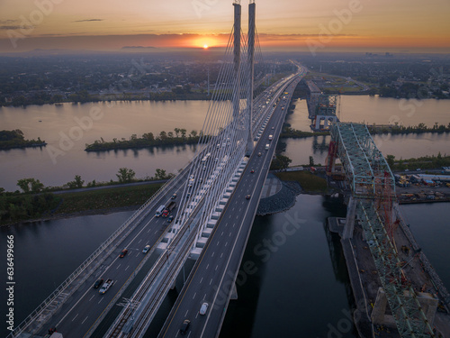 Champlain Bridge Sunrise