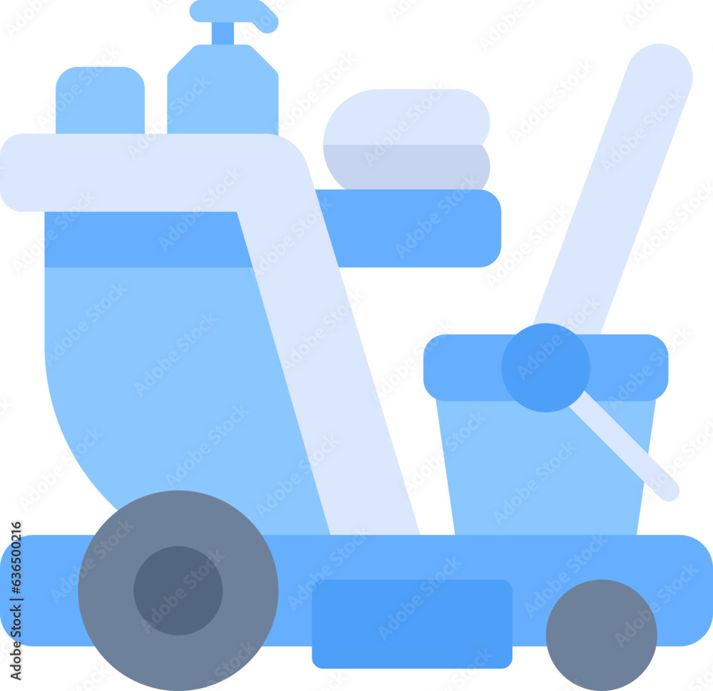Obraz premium Cleaning Cart Icon