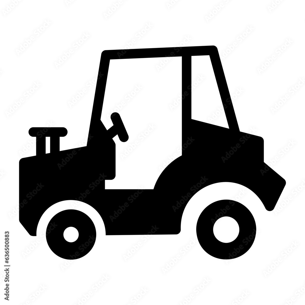 tractor Solid icon tractor Solid icon