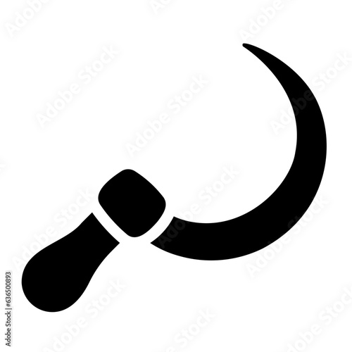 sickle Solid icon