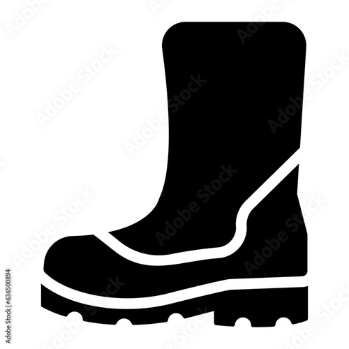 boot Solid icon
