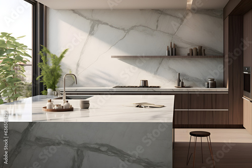 modern kitchen interior