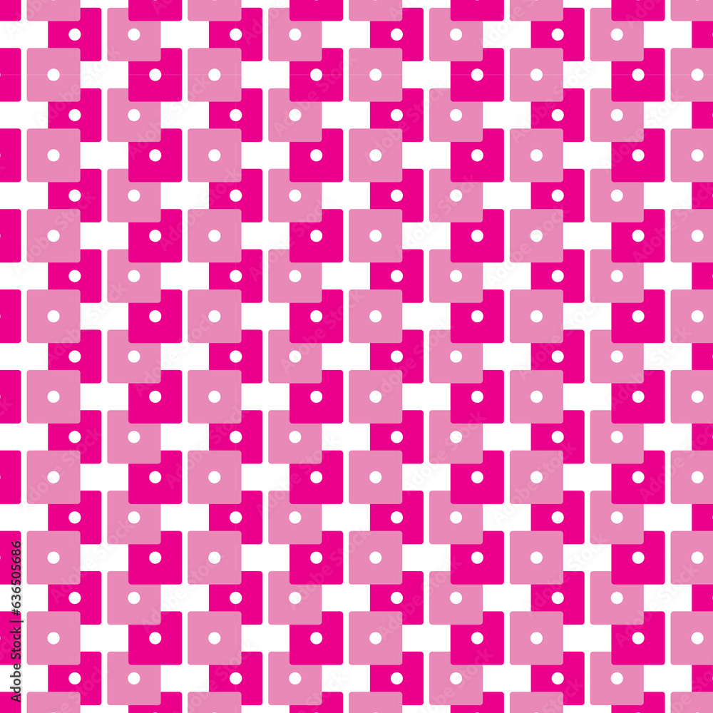 Pink Square Circle Box Allover Seamless Pattern Design Artwork Pink Square Circle Box Allover Seamless Pattern Design Artwork