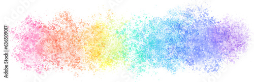 Abstract background of colorful particles