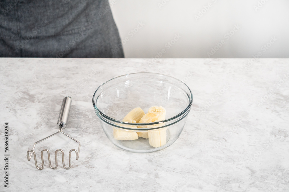 Mashed bananas Mashed bananas