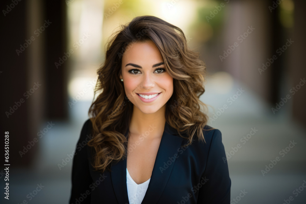 Captivating Portrait of a Talented and Confident Female Public Relations Specialist Embracing Her Professional Journey Captivating Portrait of a Talented and Confident Female Public Relations Specialist Embracing Her Professional Journey