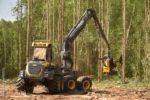 logging equipment forest machine