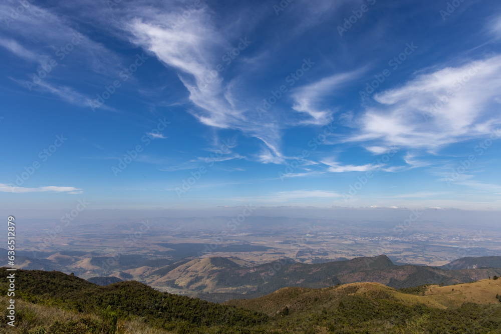 Pico do Itapeva with 2035 meters of altitude, near the city of Campos do Jordão - SP.