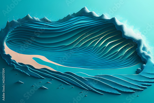 blue sea background  sea  water  sky  vector  wave  ocean  summer