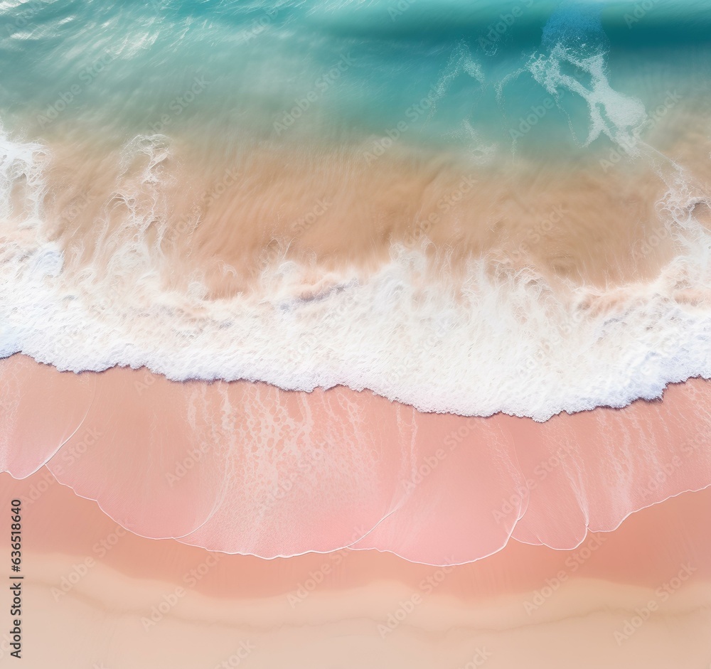 Fototapeta premium wave on the beach