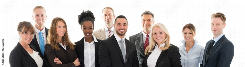 Portrait Of Confident Business Team Portrait Of Confident Business Team