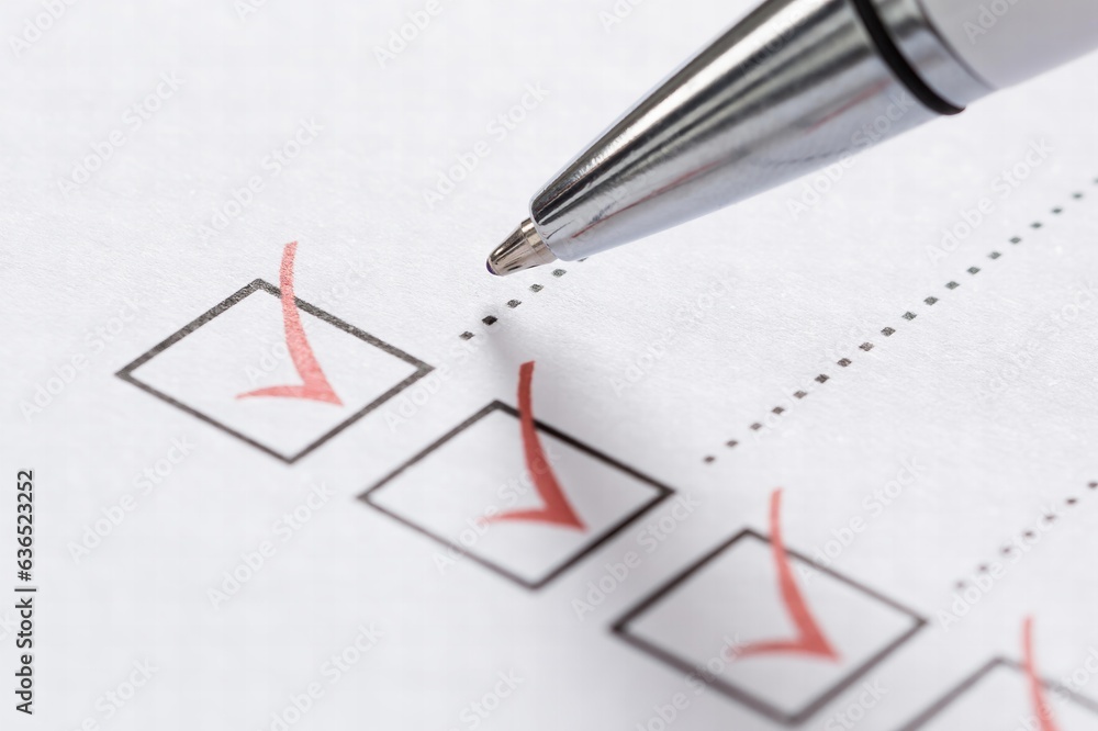 Pen Over Filled Checkboxes Pen Over Filled Checkboxes