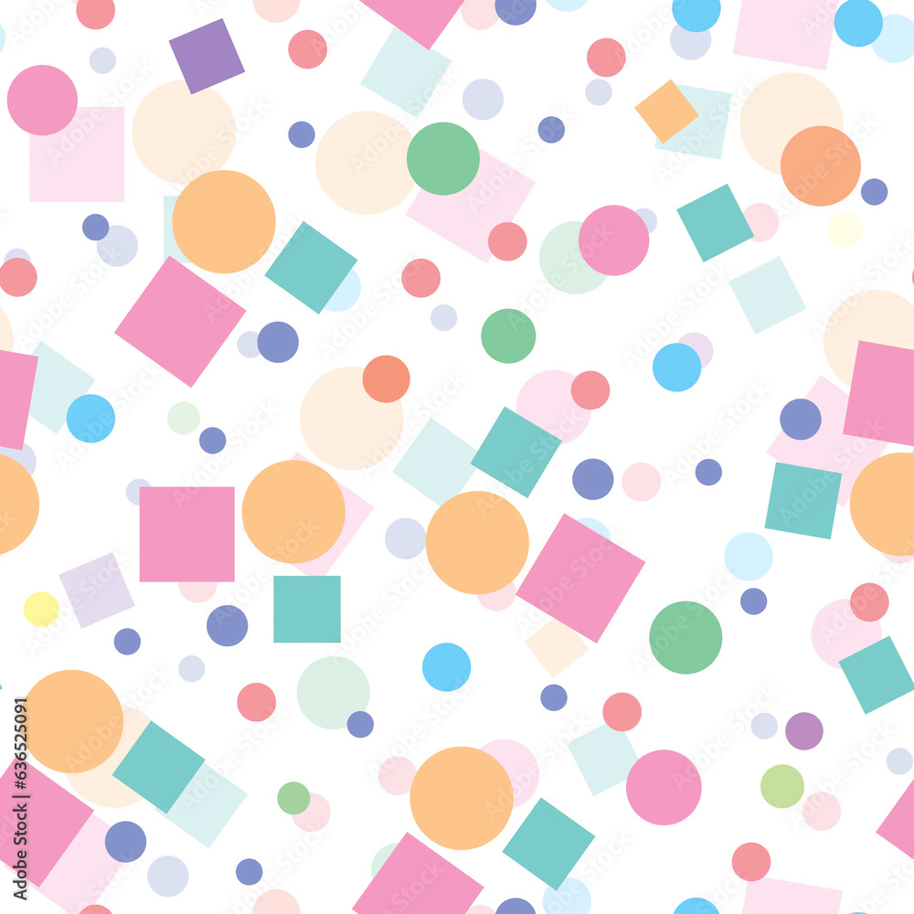 seamless pattern with colorful line
