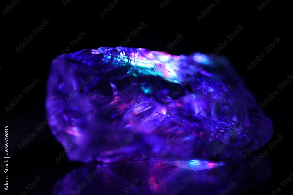 Raw Uncut Diamond closeup