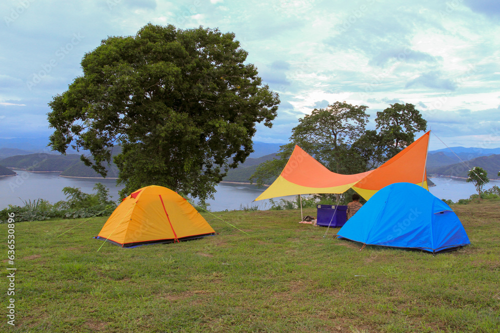 Camping Ground, Srinakarin Dam, Tha Kradan, Si Sawat District, Kanchanaburi, Thailand