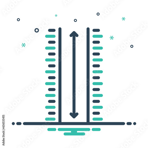 Mix icon for length 