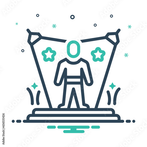 Mix icon for fame