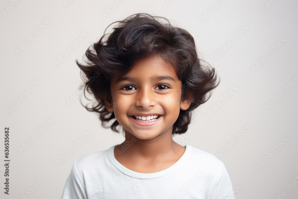 Smile face of indian little boy Smile face of indian little boy