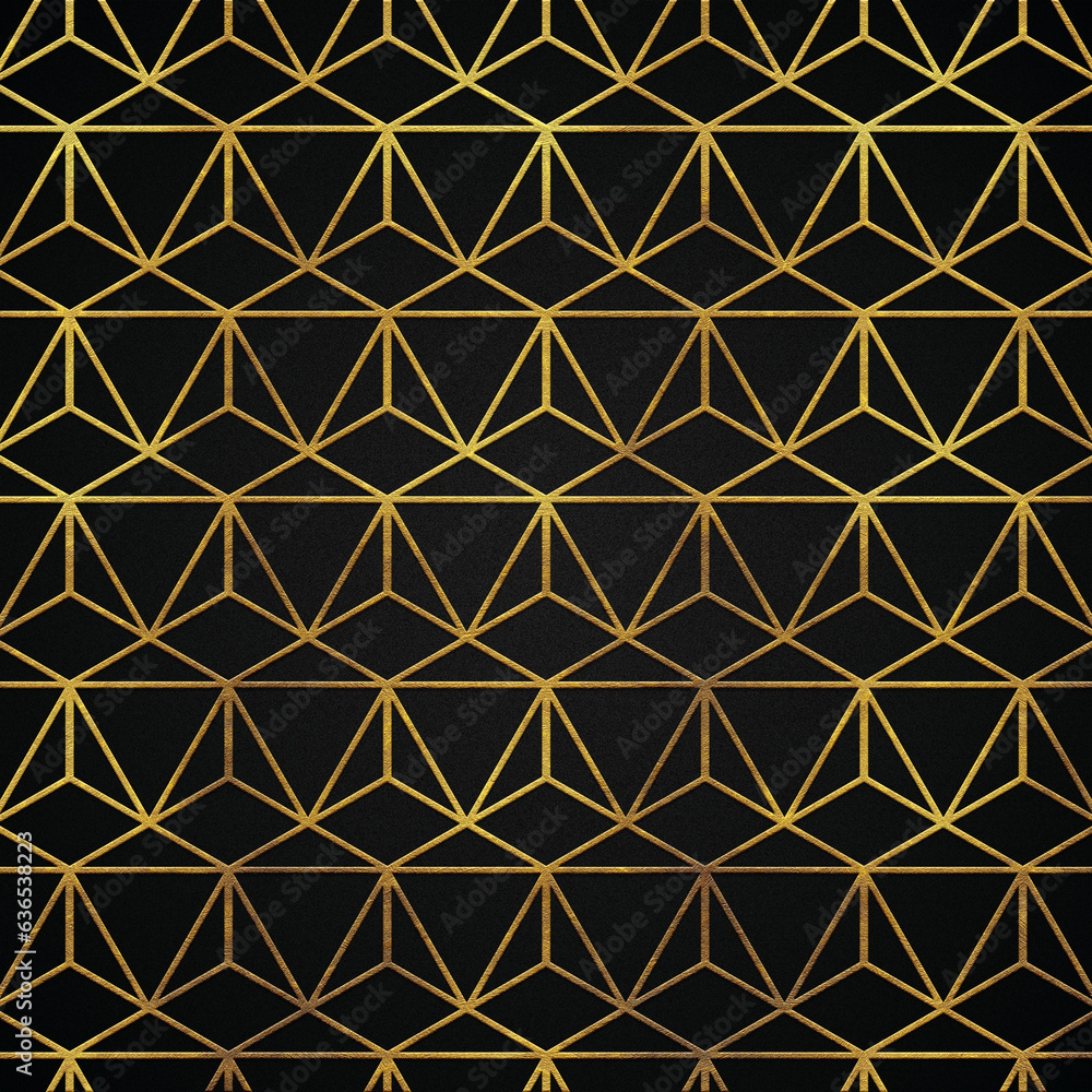 Golden abstract linear luxury style 95 pattern, square modern pattern design. Golden abstract linear luxury style 95 pattern, square modern pattern design.