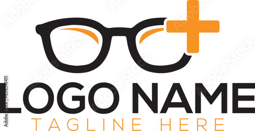 Optician logo vector