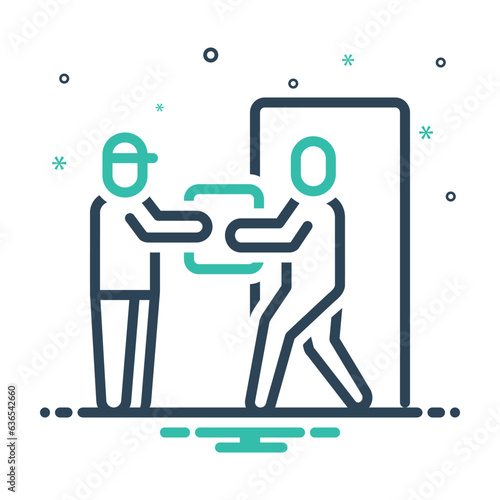 Mix icon for receiving 