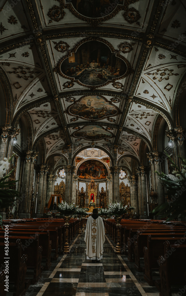 Fototapeta premium interior of church