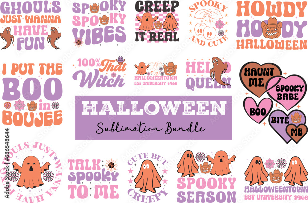 Halloween Sublimation Bundle Halloween Sublimation Bundle