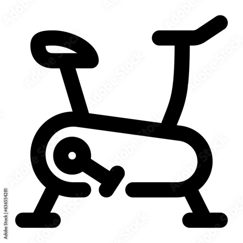 Exercise Bike Icon