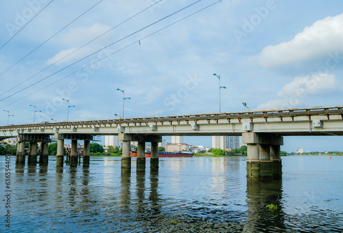 View Of Binh Trieu Bridge Across Saigon River.