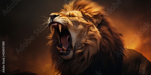 roaring lion boss photo