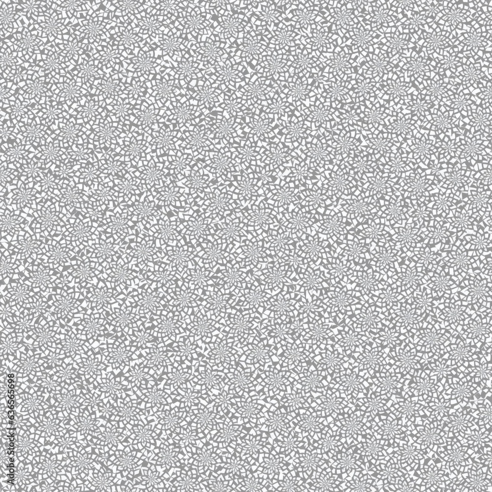 Gray light seamless pattern. AI generated.