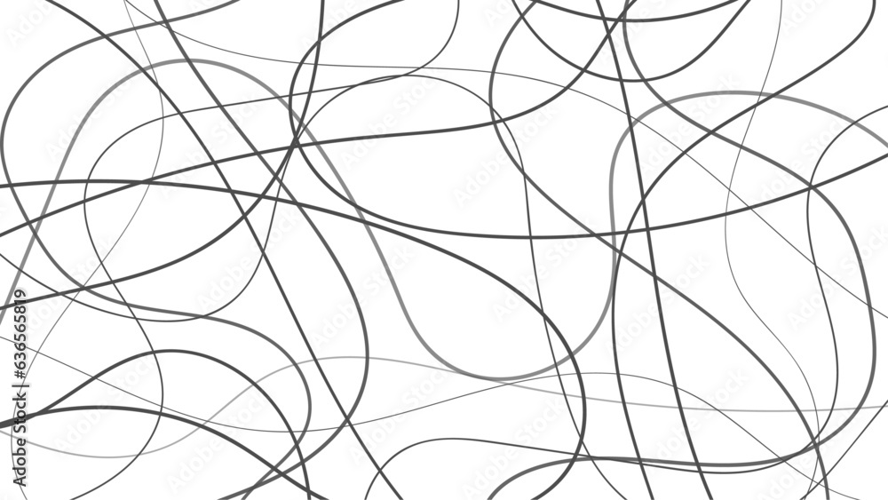 Chaotic abstract lines abstract geometric pattern background. Vector black diagonal crossed lines for modern contemporary art backdrop white design template. Black scribble line isolated on white. Chaotic abstract lines abstract geometric pattern background. Vector black diagonal crossed lines for modern contemporary art backdrop white design template. Black scribble line isolated on white.