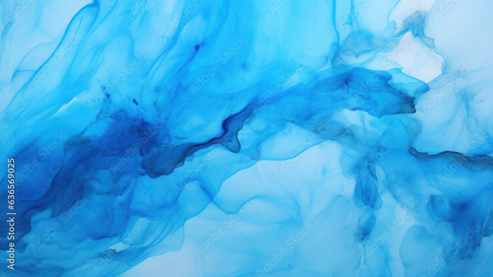 Seamless Blue Ink Marble Pattern Seamless Blue Ink Marble Pattern